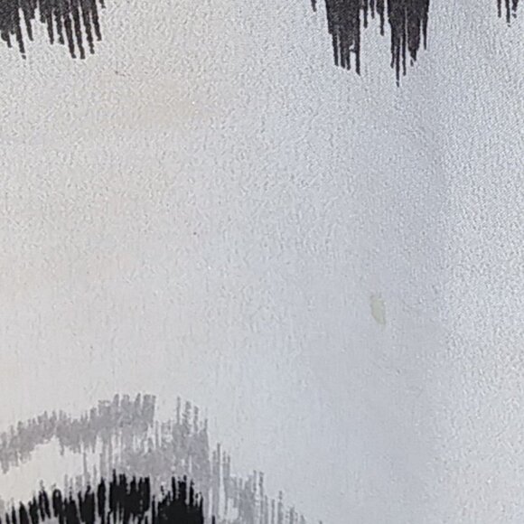 C. Luce Black & White Scoop Neck Long Sleeve Women's Dress - L - Picture 15 of 16